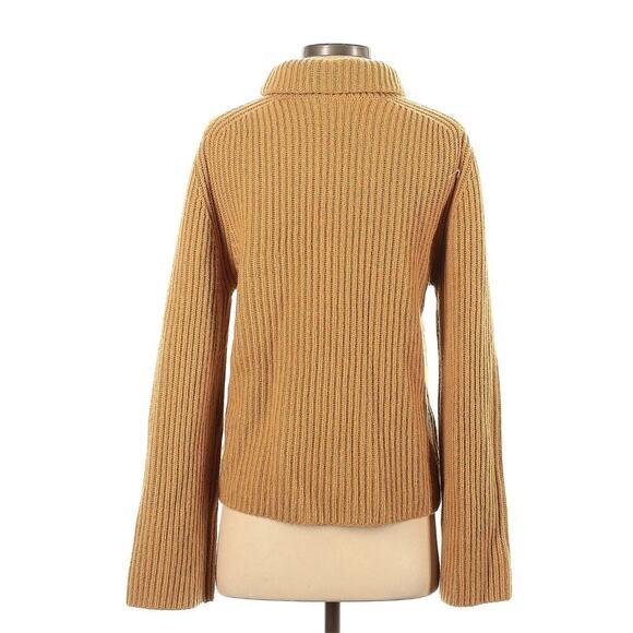 Jonathan Simkhai Dustin Cashmere Turtleneck Cut Out Pullover Sweater Resort 2023 - Picture 9 of 9